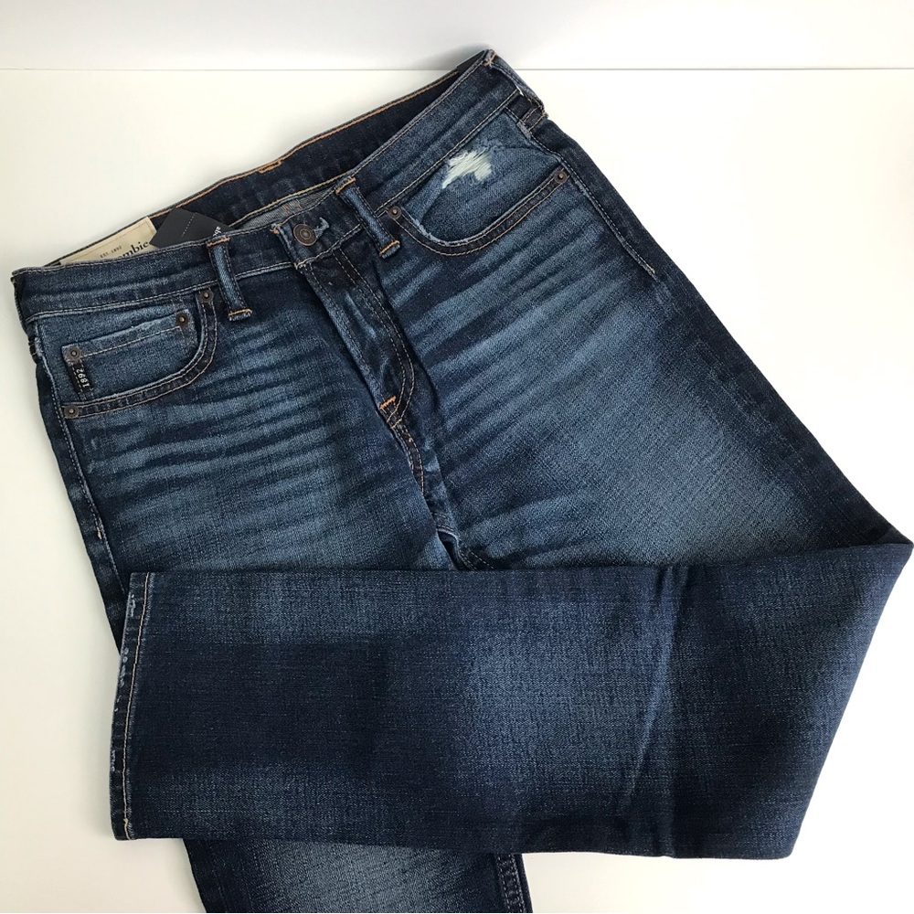 Abercrombie & Fitch Kids Dark Blue Jeans